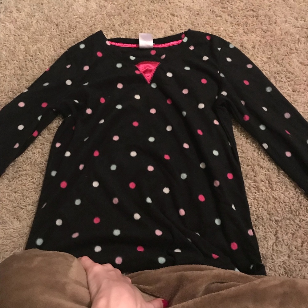 soft long sleeved sleep shirt